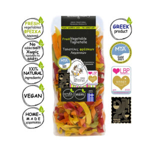 Ταλιατέλες Φρέσκων Λαχανικών Mamas Irene 400gr